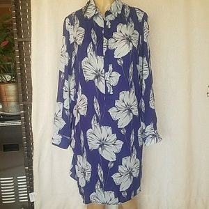 NWT-SZ-L-alison andrews, ,LONG SLEEVE SHIRT TUNIC